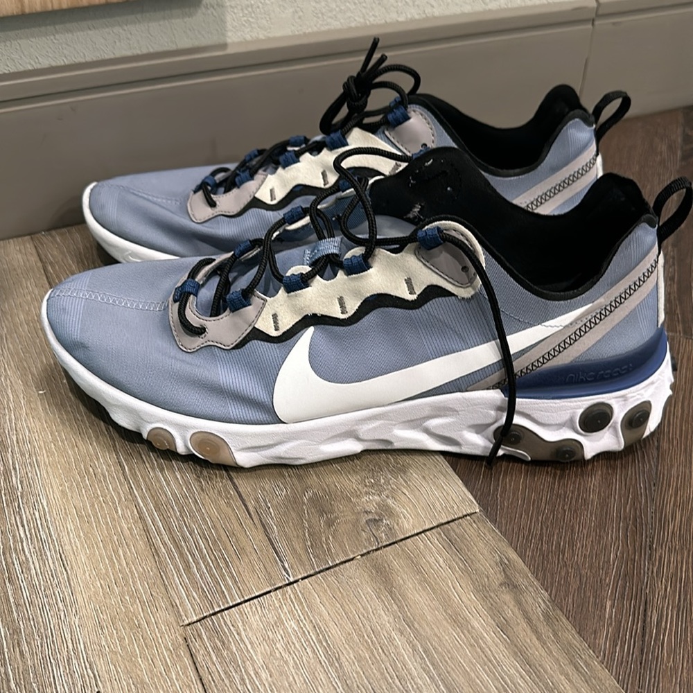 Size 13 2019 Nike React Element 55 Indigo Fog Sne… - image 2